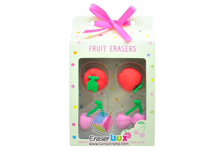 Assorted Erasers in Paper Giftbox